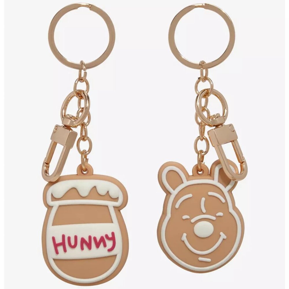 Disney Winnie the Pooh Gingerbread Cookie Scented Keychain Set - NWT